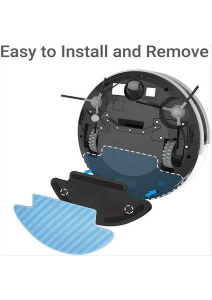 20PCS Lefant M210B M213S M210S M210 M213 Robotik Elektrikli Süpürge Mop Padleri Hepa Filtre Yan Fırçaları (Yurt Dışından) modelleri