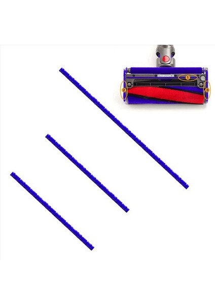 45PCS Dyson V6 V6 V7 V8 V11 V11 Için Yumuşak Peluş Şeritler Vakum Süpürge Yumuşak Silindir Kafa Değiştirme Aksesuarları Parçalar (Yurt Dışından) modelleri