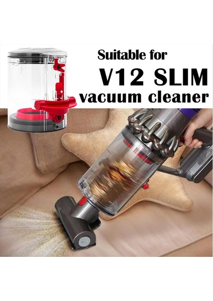 Dyson V12 Ince Vakum Süpürge Teneke Kutu Yedek Toz Toplayıcı Robot Elektrikli Süpürge Toz Kovası (Yurt Dışından) fırsatları