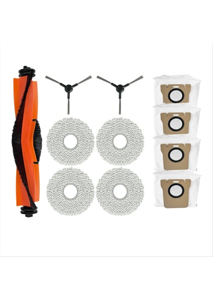 Xiaomi Mijia Için Omni M30 D102 Yedek Parçalar Sarf Malzemeleri Ana Yan Fırça Paspas Bez Toz Çanta (Yurt Dışından)
