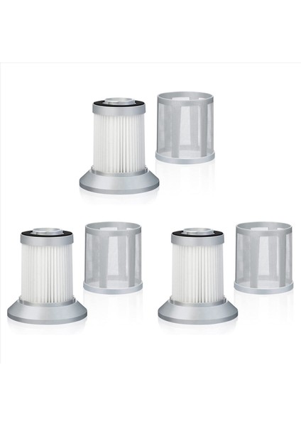 Bissell 2156A 1665 16652 1665W Zing Canister Vakum Için 3x Yedek Filtre Bölüm 1613056 ile Karşılaştırın (Yurt Dışından)