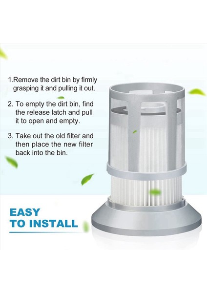 Bissell 2156A 1665 16652 1665W Zing Canister Vakum Için 3x Yedek Filtre Bölüm 1613056 ile Karşılaştırın (Yurt Dışından) fırsatları