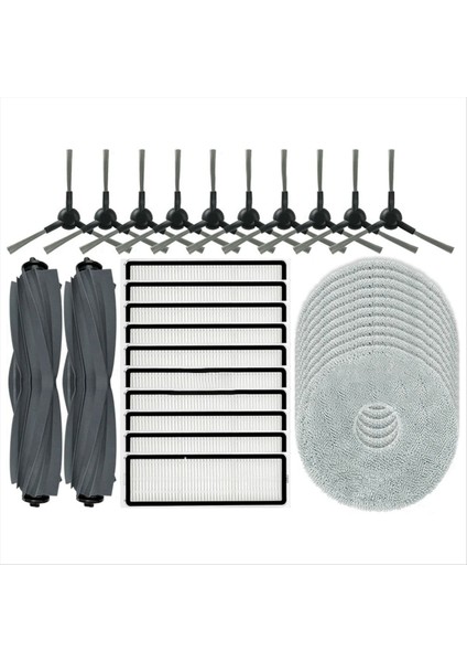 Dreame L10S Pro Gen 2 Robot Vakum Süpürge Parçaları Ana Yan Fırça Paspas Filtre Aksesuarları (Yurt Dışından)