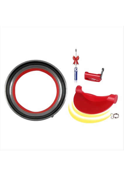 Dyson V10 SV12 Toz Bölmesi Sabit Sızdırmazlık Halkası+Toz Kutusu Tetik Anahtarı Yedek Vakum Toz Kutusu Üst Bardak Parçaları (Yurt Dışından) fırsatları