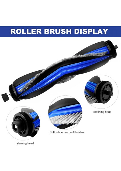 Roller Yan Fırça Filtre Mop Bez Toz Torbası Ecovacs Deebot N30 Omni / N30 Pro Omni / N30 Pro Vakum Süpürge Parçaları (Yurt Dışından) fırsatları