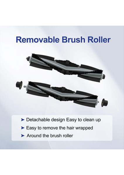 Ecovacs Deebot Için Uyumlu Yedek Parçalar X2 Omni Vakum Süpürge Ana Fırça Yan Fırça Filtre Mop Bez Toz Torbaları (Yurt Dışından) fiyatları