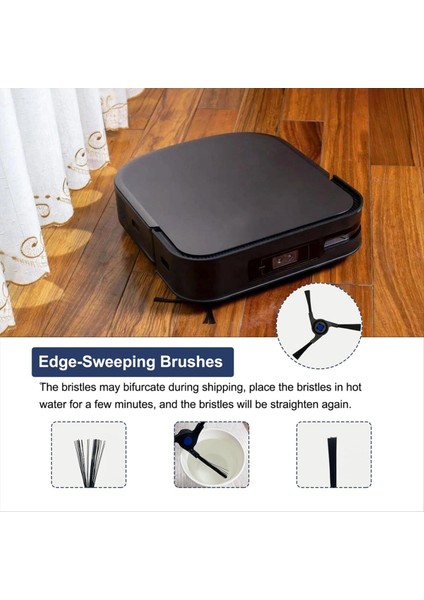 Ecovacs Deebot Için Uyumlu Yedek Parçalar X2 Omni Vakum Süpürge Ana Fırça Yan Fırça Filtre Mop Bez Toz Torbaları (Yurt Dışından) indirimleri