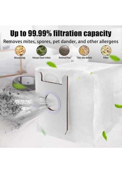 15PCS Için Cecotec Conga 2290 Toz Torbaları Aksesuarları Vakum Süpürge Yedek Parçalar Toz Kutusu Toz Çantaları Değiştirme (Yurt Dışından) fırsatları