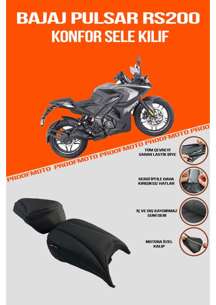 Bajaj RS 200 Konfor Sele Kılıf