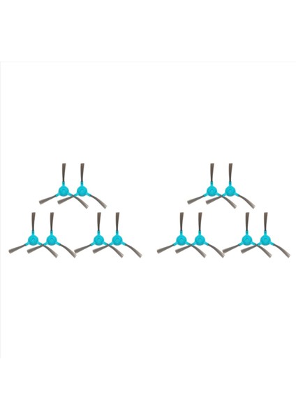 2x Conga Için Yedek 1290 1390 Robot Vakum Temizleyici Yedek Aksesuarlar Yan Fırça Parçaları (Yurt Dışından)