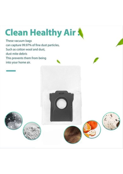 Dream L10S Için 23PCS Pro Ultra Isı Vakum Temizleyici Aksesuarları Ana Yan Fırça Filtre Mop Bez Toz Torbası Yedek Parçalar (Yurt Dışından) indirimleri