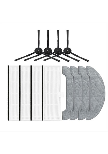 Ana Fırça Yan Fırça Imou L11 Pro Robot Vacum Süpürge Toz Torbası Mop Rag Bez Aksesuarları (Yurt Dışından)