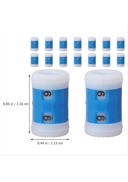 Dıy Zanaat Dikiş Için 20 Adet Dikiş Sayacı Sayacı Sayaç Işaretçi Satırı Sayaç Aletleri (Yurt Dışından) modelleri