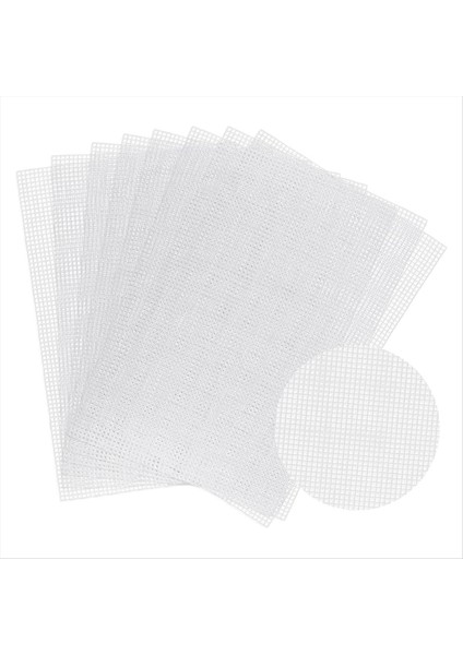 Nakış Için Plastik Örgü Tuval Tabakaları Kuşu Ağı Plastik Iğne Noktası Tuval Zanaat Diy Örgü Tığ Işi Projeleri C (Yurt Dışından)
