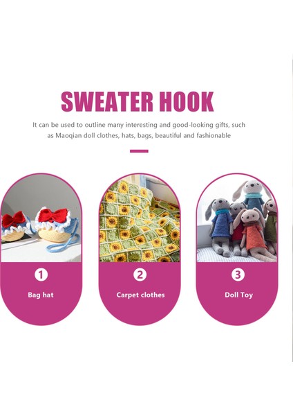 23 Pcs Tunisian Tığ Işi Kanca Seti Plastik Kablo Afgan Tığ Hook ve Tunus Afgan Alüminyum Örgü Iğneleri (Yurt Dışından) indirimleri