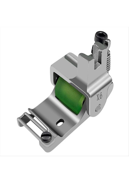 X6 Ayarlanabilir Kenar Kılavuzu Haddelenmiş Hem Ayaklar 0.1-12.5mm, Roller Hemmer Pres Ayağı Endüstriyel Lockstitch Sol bıçağı (Yurt Dışından)