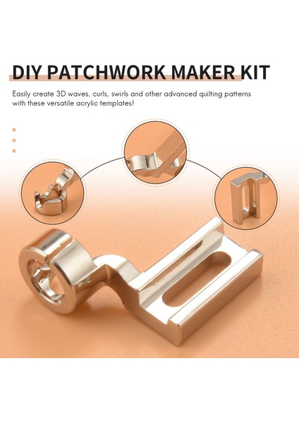 Dıy Patchwork Maker Kit ve Dikiş Cetveli Shank Cetvel Foott Free Motion Tüm Shank Dikiş Makineleri Için (Yurt Dışından) fırsatları