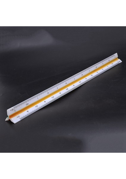 6x 1 20 1 25 1 50 1 75 1 100 1 125 Plastik Üçgen Ölçekli Cetvel (Yurt Dışından) fırsatları