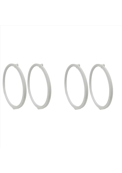 Dikiş Için 4x Çelik Kemik Elbise Etek Korseler Iç Çamaşırı (11 Ft) Yapmak Için Beyaz Bahar Korse Kemikleme (Yurt Dışından)