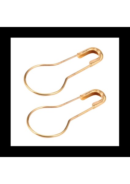 Kabak Kancaları Calabash Şekil Güvenlik Pimleri Salıncak Etiketi 400 Adet Altın Tonu (Yurt Dışından) fiyatları