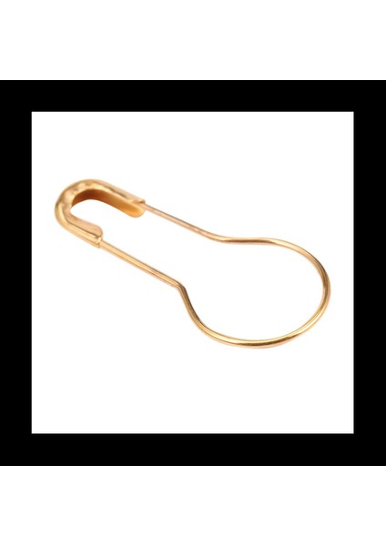 Kabak Kancaları Calabash Şekil Güvenlik Pimleri Salıncak Etiketi 400 Adet Altın Tonu (Yurt Dışından) indirimleri