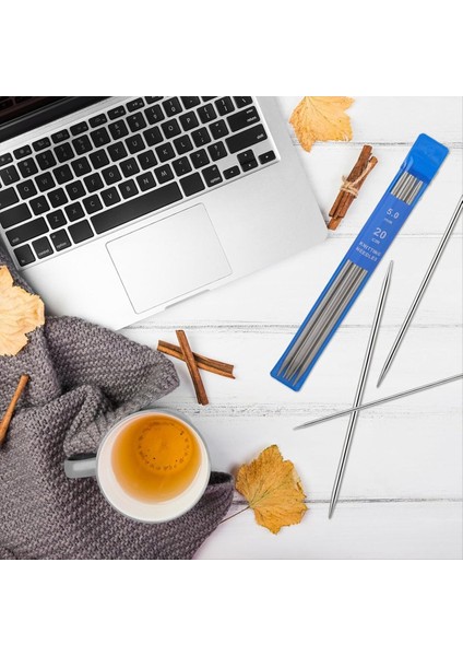 36 Adet Çift Sivri Örgü Iğneler Set Örgü Iğneleri Kazak Çorap Örgü Iğneler Seti Dokuma Yeni Başlayanlar (Yurt Dışından) fiyatları