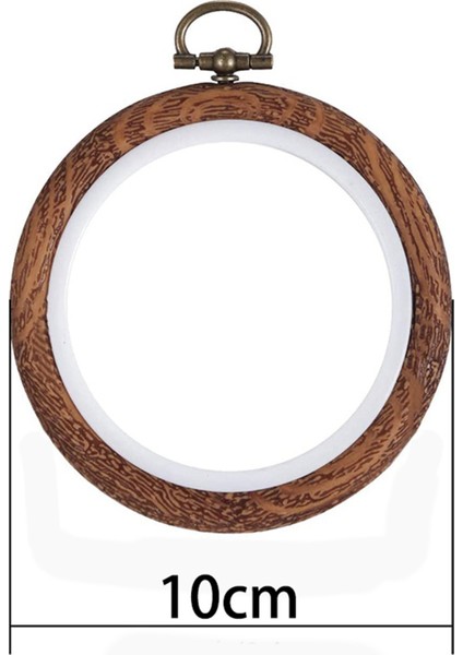 15 Adet Nakış Çemberleri Taklit Edilen Ahşap Nakış Dairesi Yuvarlak Ekran Çerçeve Çemberi Sanat Zanaat Dikiş ve Asılı (Yurt Dışından) fırsatları
