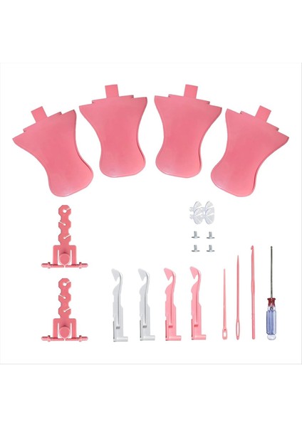 1 Set Dıy Örgü Makinesi Aksesuarları Dönen Örgü Toka Tel Raf Yerine Gergin Örgü Kanca Kiti (Yurt Dışından)