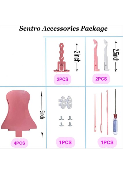 1 Set Dıy Örgü Makinesi Aksesuarları Dönen Örgü Toka Tel Raf Yerine Gergin Örgü Kanca Kiti (Yurt Dışından) modelleri