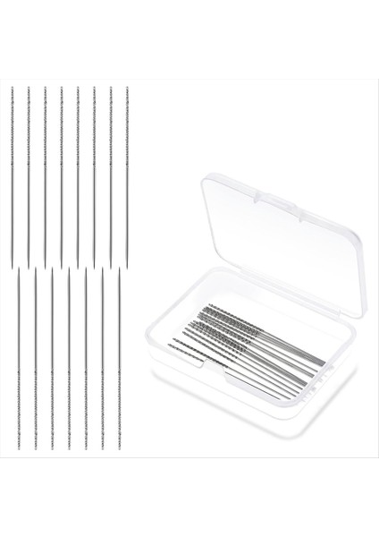 15 Pcs Snag Onarma Iğne Onarım Örgü ve Dokuma Alet 2 36 x 0 03 Inç Onarım Dikiş Aracı Dikiş Dikiş Iğnesi (Yurt Dışından)
