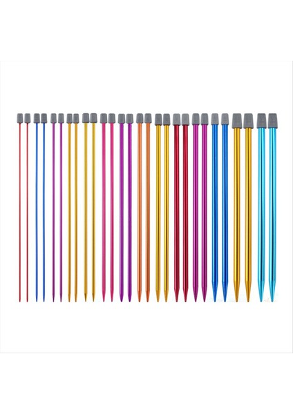 14 Adet Paslanmaz Çelik Örgü Iğneleri Yeni Başlayanlar Için El Yapımı (2-10MM) 35CM Için Sivri Iğneler Örgü Tığ Işi Malzemeleri Ayarlayın (Yurt Dışından) fiyatları