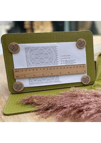 Grafik Tutucu Örgü Aracı Örgü Aracı Aksesuarları Grafik Tutucu Örgü Desen Tutucu Tığ Desen Tutucu Pembe (Yurt Dışından) modelleri