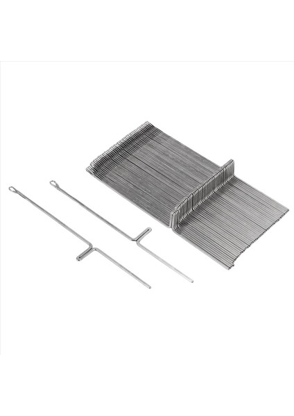 50PCS Çelik Örgü Makinesi Iğne Seti KR830 KR840 KR850 KR890 (Yurt Dışından) modelleri