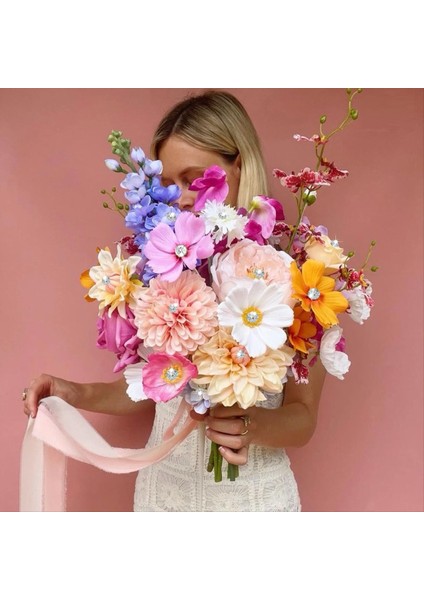 Çiçek Korsaj Buket Pimi 2 Inç Buket Rhinestone Buket Pimi Gelin Aksesuarları Için Diy Zanaat Dikiş (Yurt Dışından) fırsatları