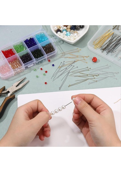 Mücevher Yapımı Için Top Pimleri 0 6/0 8/1 2 Inç Dıy Küpe Için Karışık Takı Aksesuarları Kolye Boncuk Zanaat (Yurt Dışından) indirimleri