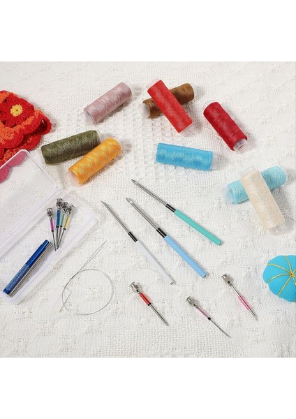 13 Adet Yumruk Iğne Kiti Nakış Punch Iğne Aleti Yumruk Iğneleri Tutamaklı Iğneler Dıy Zanaat Için Yumruk Nakış Kiti (Yurt Dışından) indirimleri