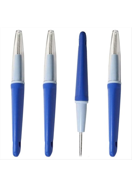 4pcs Iğne Keçesi 3 Iğne Aleti Kalem Tarzı Iğne Keçe Aleti 3 Iğneli Yün Keçe Iğne Aletleri (Yurt Dışından)