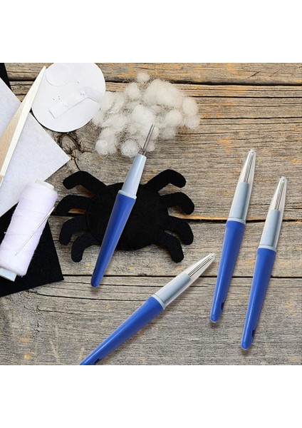 4pcs Iğne Keçesi 3 Iğne Aleti Kalem Tarzı Iğne Keçe Aleti 3 Iğneli Yün Keçe Iğne Aletleri (Yurt Dışından) indirimleri