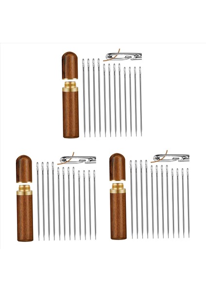 36X Kendinden Süren Iğneler El Dikiş Için Dikiş Iğneleri Yaşlı Kolay Yan Iplik Dikiş Pimleri Için B (Yurt Dışından)