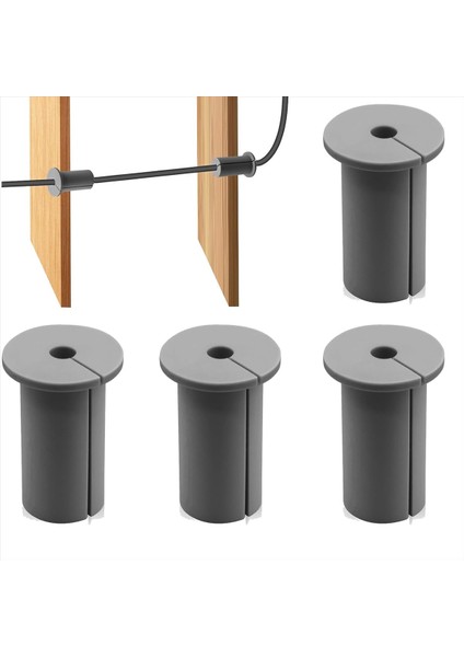 6pcs Starlink Kablosu Için Duvar Grometleri Akış Için Starlink Mount Için Uyumlu Kordonları Koruyucu Kordonlar Gri (Yurt Dışından) fiyatları