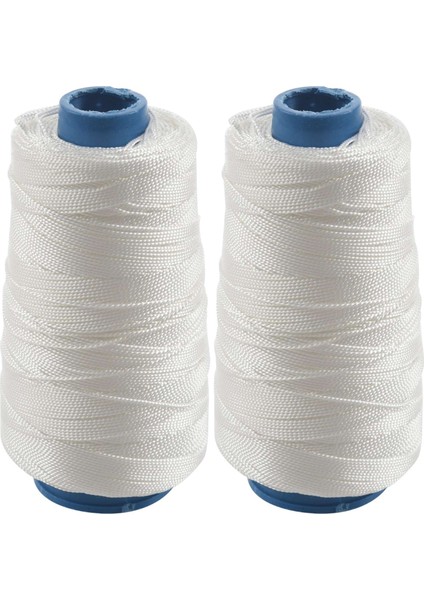 2pcs 400M 80LBS Naylon Bükülmüş Bowstring Iplik Balıkçılık Ipi Dikiş Kablosu Uçurtma Hattı Beyaz (Yurt Dışından)