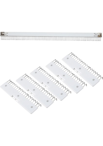 5 Adet Uzunluğundaki Pençe Ağırlığı Geniş Askı Pratik 44 5cm Paslanmaz Çelik Gümüş Tarak Örgü Makinesinde Döküm (Yurt Dışından) fiyatları