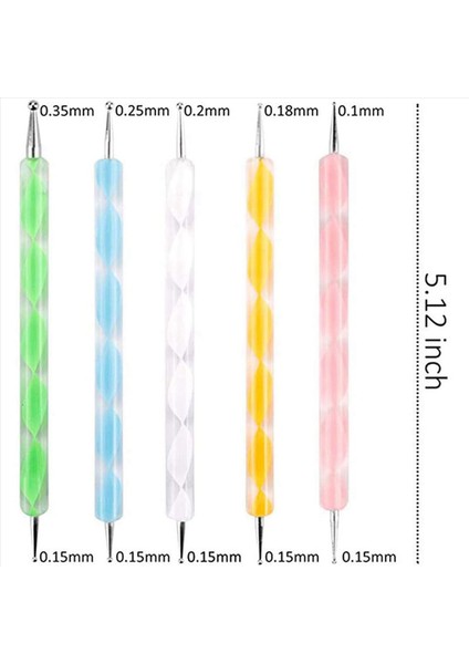 160 Pcs Mandala Kaynaklar Için Dotting Araçları Mandala Şablonları Kit Ball Stylus Kil Heykel Oyma Araçları (Yurt Dışından) indirimleri