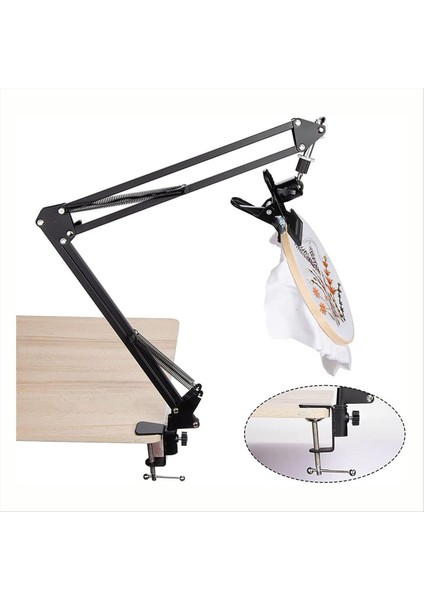 Akarsembroidery Hoop Tutucu Katlanabilir Metal Nakış Çember Stand Dikişleri Proje Yatak Telefonları Montajı (Yurt Dışından) indirimleri