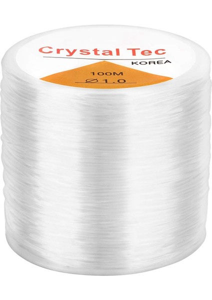 7 Pcs Takı Beading Tel 1 Pcs 1mm Açık Boncuk Kablosu Kristal Elastik Dize ve 6 Pcs 0 5mm Beading Teli (24 Gösterge) (Yurt Dışından) fırsatları