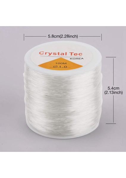 7 Pcs Takı Beading Tel 1 Pcs 1mm Açık Boncuk Kablosu Kristal Elastik Dize ve 6 Pcs 0 5mm Beading Teli (24 Gösterge) (Yurt Dışından) indirimleri