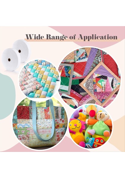 3 Rulo 75/150/230/300 Yarda Pamuk Karışımı Quiltsneedle Için Bir Rulo Üzerinde Vuruş Halı Çanta Örgülü Pamuk Vuruşlu Pamuk Vuruş (Yurt Dışından) indirimleri