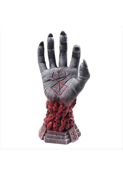 Heykel Berserk Eli Tanrı Şeytan Şeytan El Kafatası Rune Heykel Ofis Dekoru Için Heykel (Yurt Dışından)