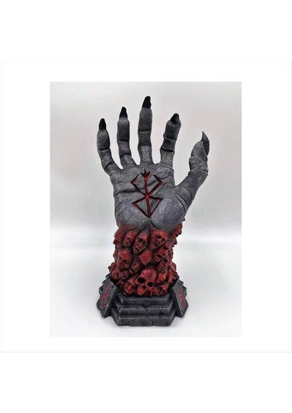 Heykel Berserk Eli Tanrı Şeytan Şeytan El Kafatası Rune Heykel Ofis Dekoru Için Heykel (Yurt Dışından) modelleri