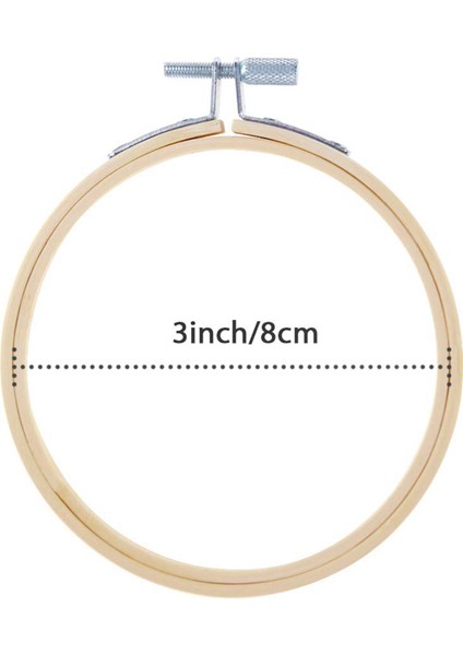 40 Parça 3 Inç Bambu Nakış Çemberleri Yuvarlak Ahşap Daire Çapraz Dikiş Çember Yuvarlak Halka Sanat Zanaat Kullanışlı Dikiş (Yurt Dışından) fiyatları